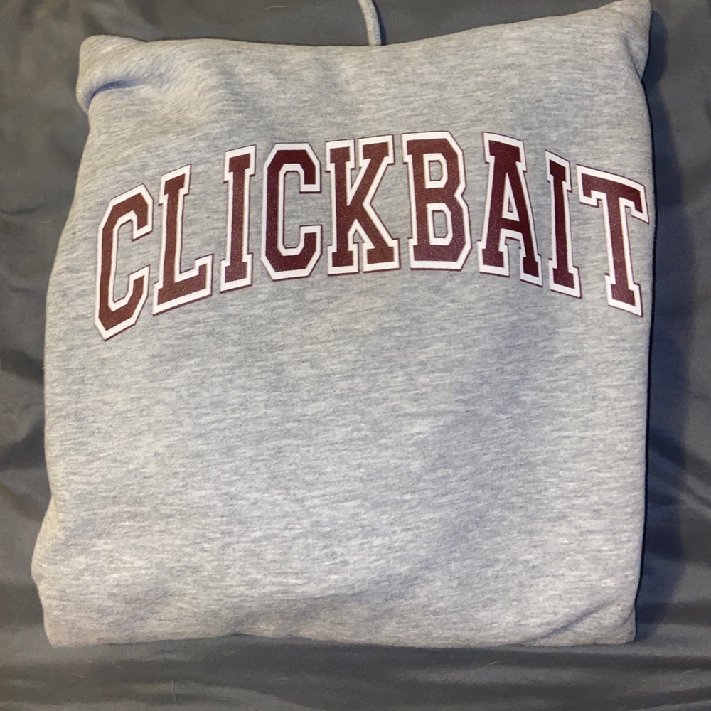 David Dobrik Merch Clickbait hoodie